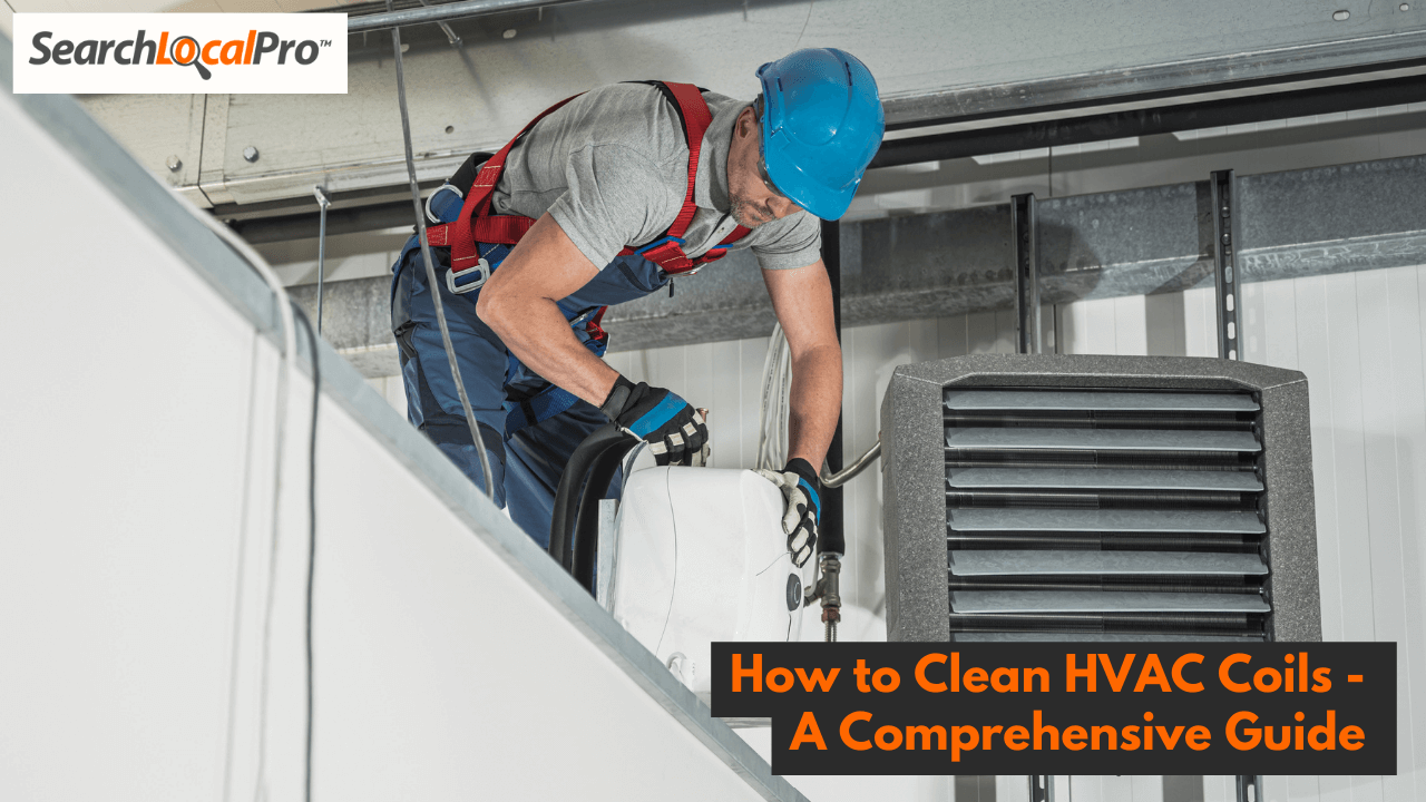 how to clean HVAC coils